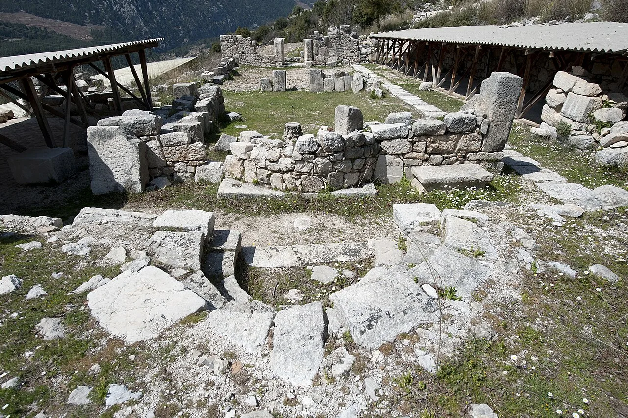 Arykanda Büyük Bazilika - Antalya