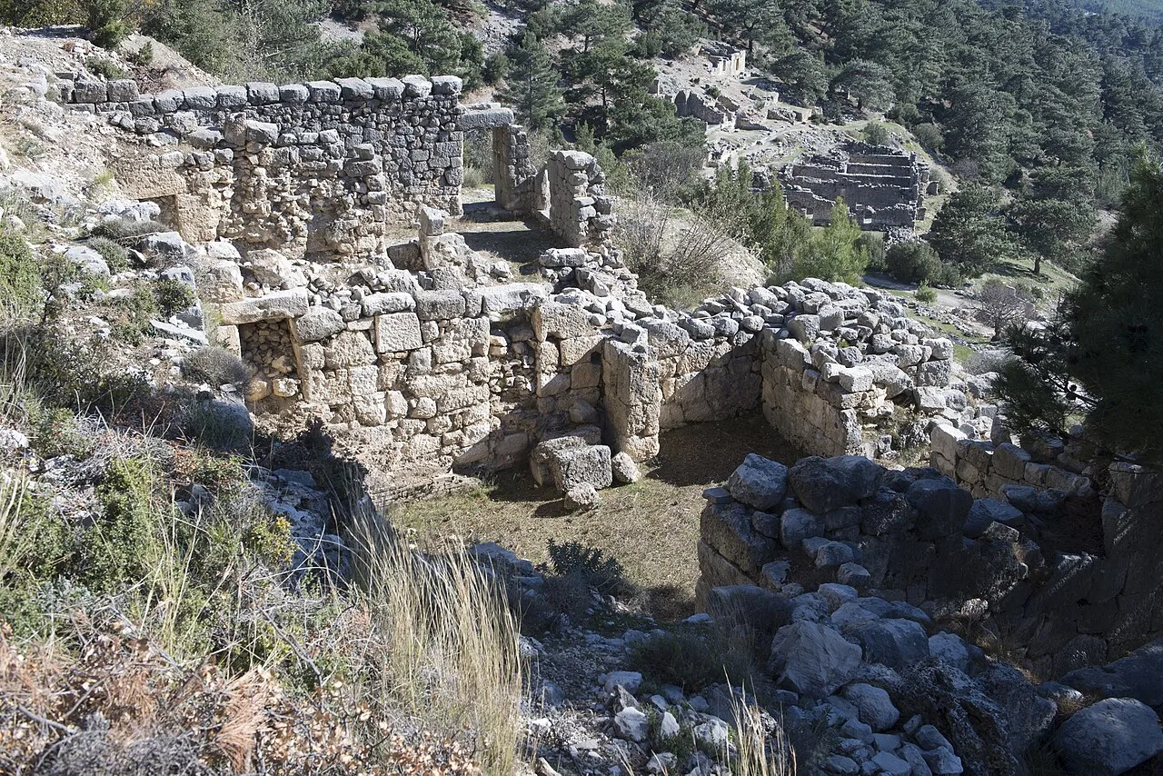 Arykanda Yukarı Hamam - Antalya