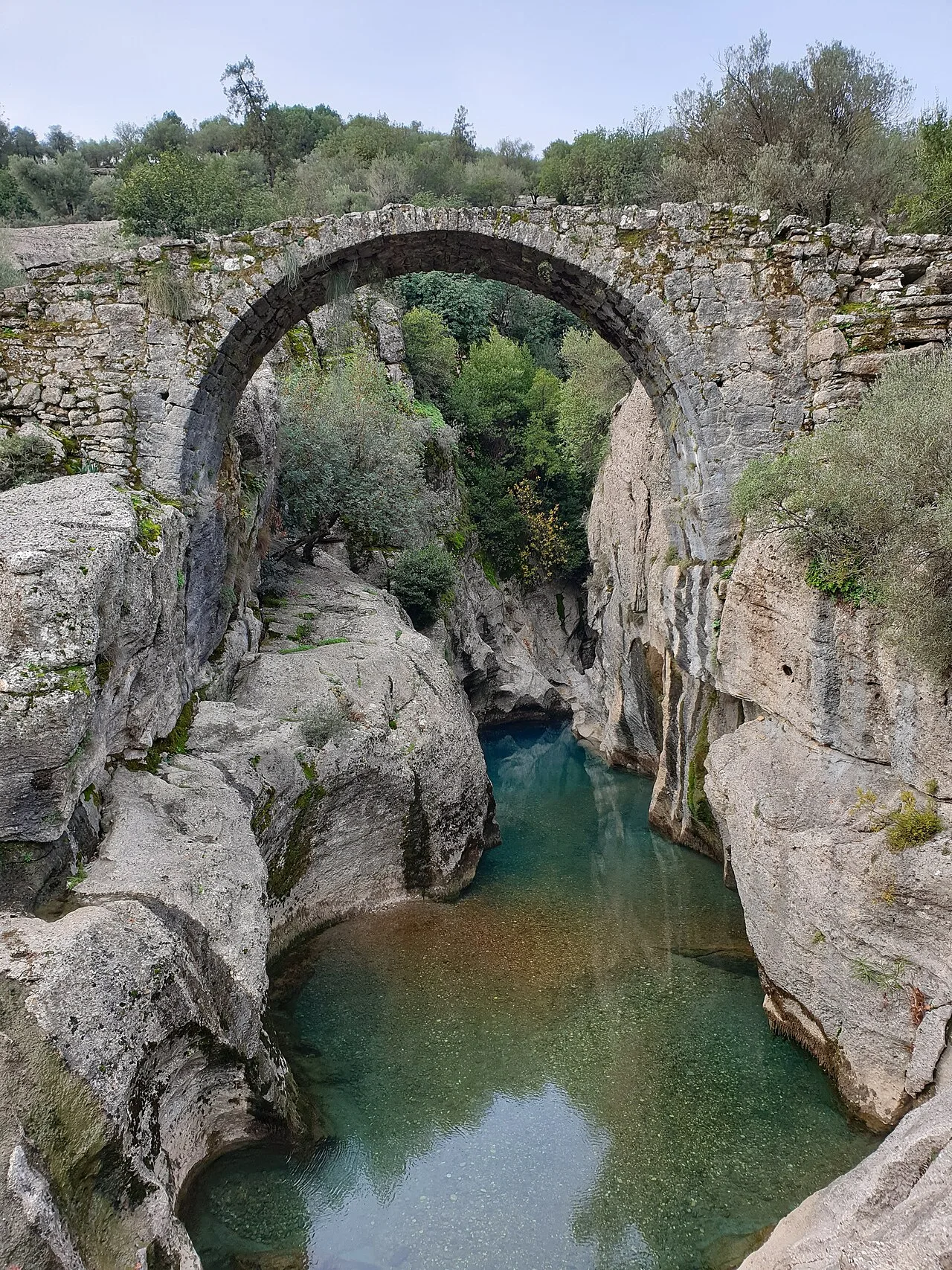 Köprülü Kanyon Büğrüm Köprüsü - Antalya
