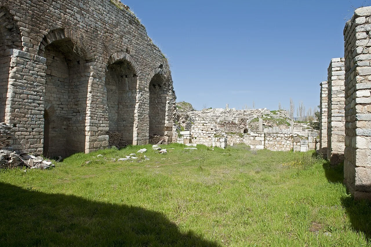 Aphrodisias Tiyatro Hamamı - Aydın