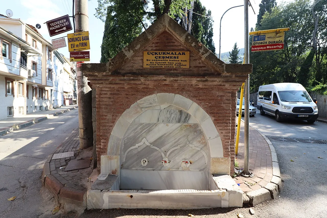 Üçkurnalar Çeşmesi - Bursa