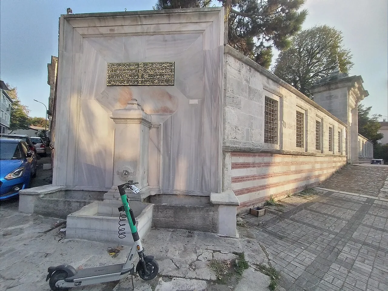 Wall Fountain in the Courtyard of Ayazma Mosque - İstanbul