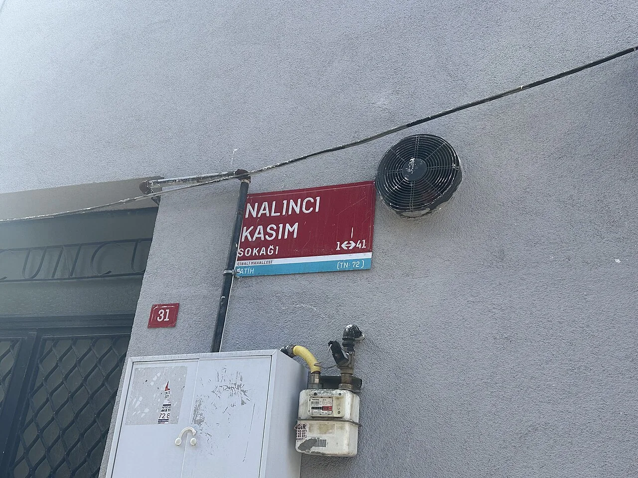 Nalıncı Kasım Sokak Çeşmesi - İstanbul