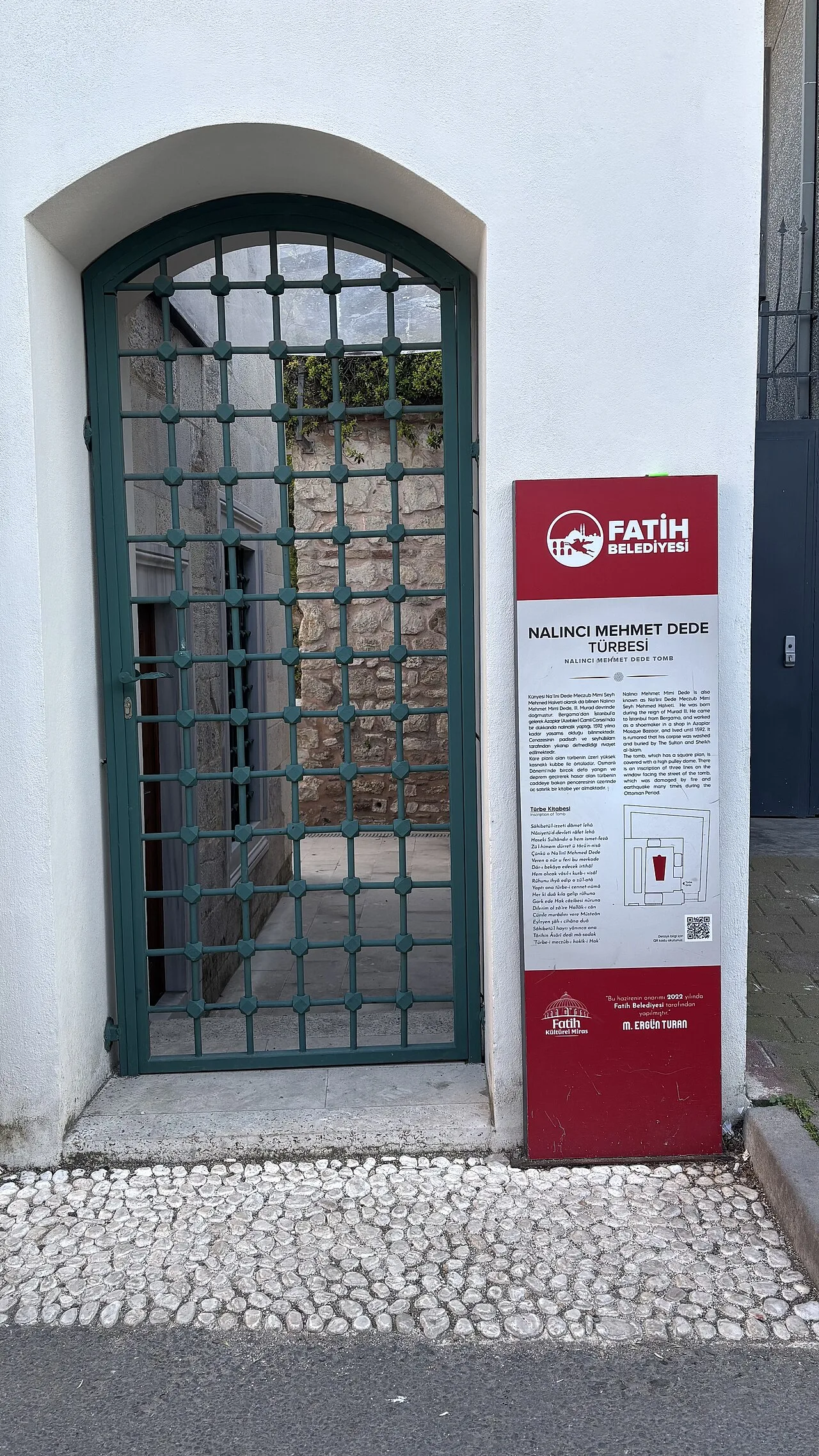 Nalıncı Mehmet Mimi Dede Türbesi - İstanbul